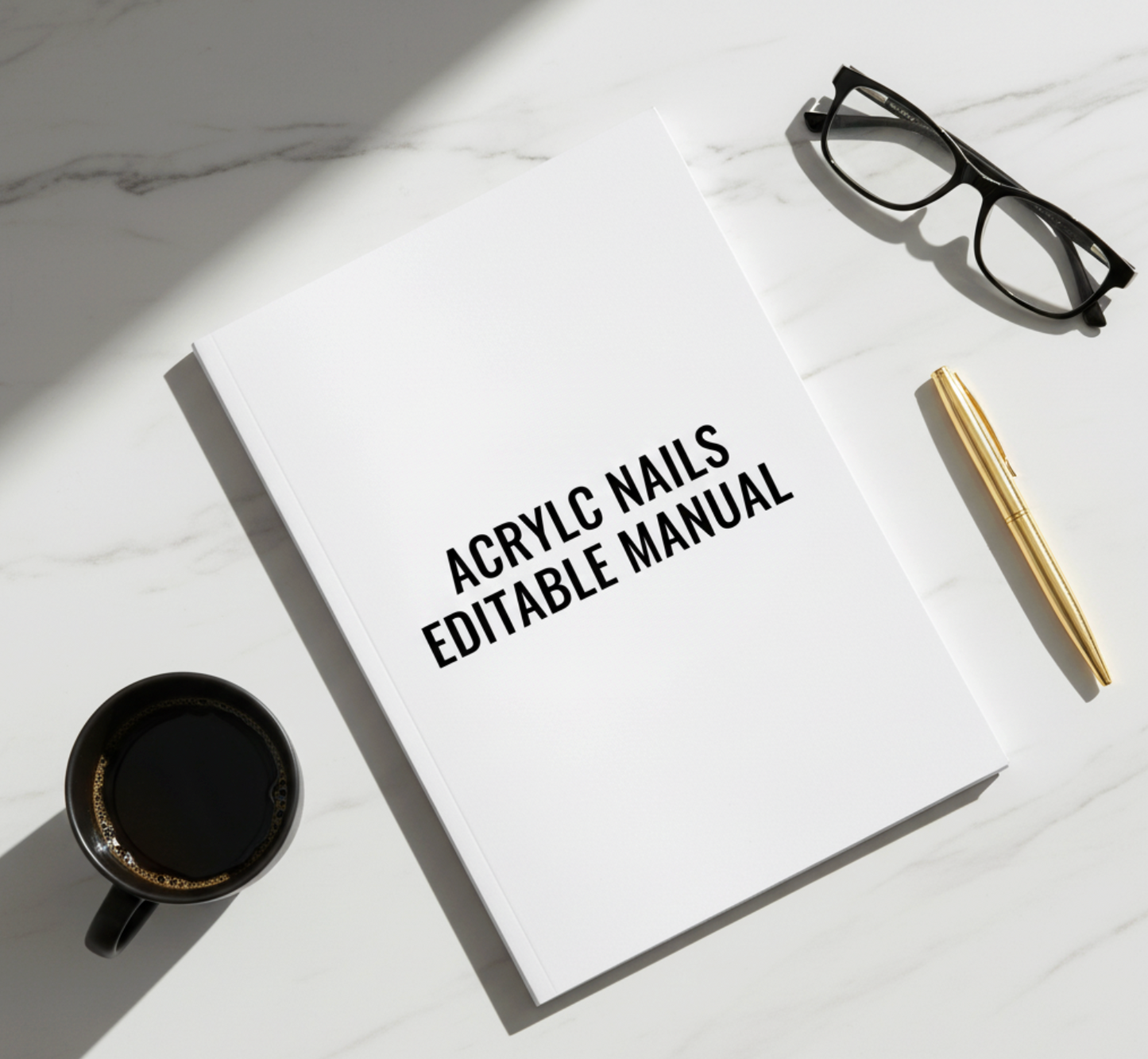 Acrylic Nails Editable Manual