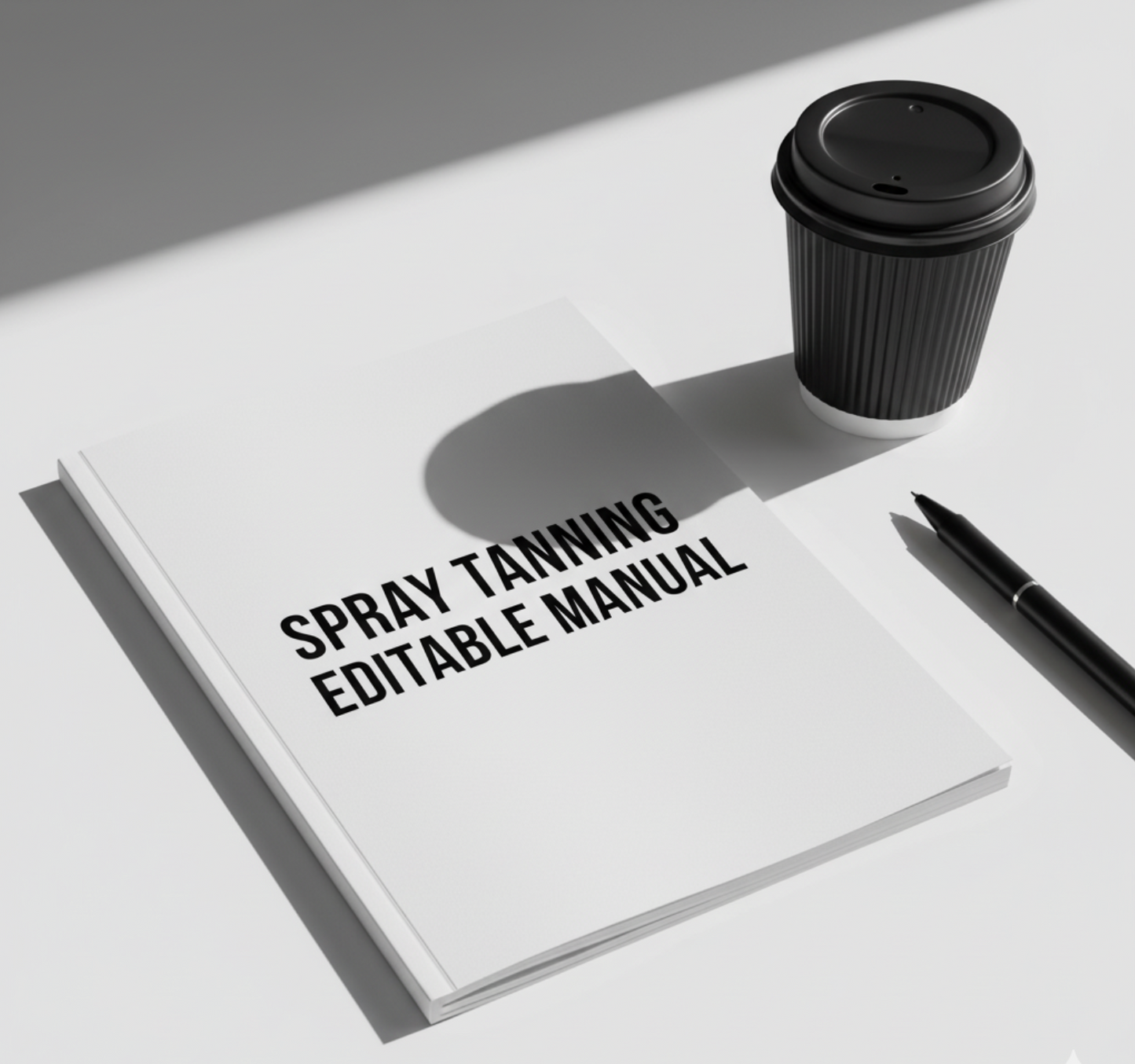 Spray Tan Editable Manual