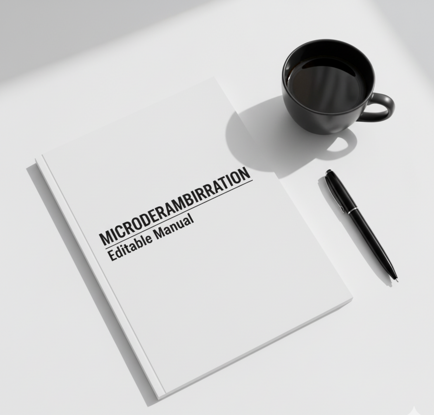 Microdermabrasion Editable Manual