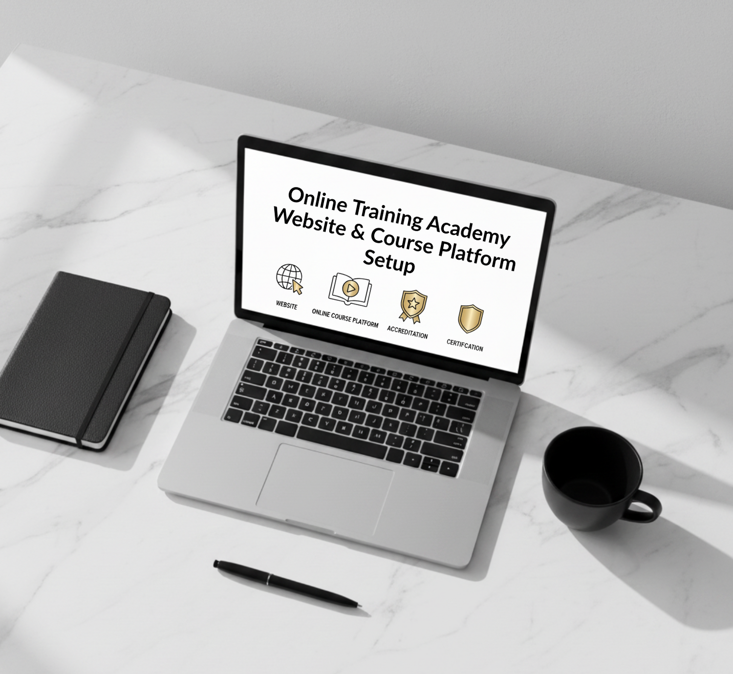 Online Training Academy Website & Course Platform Setup