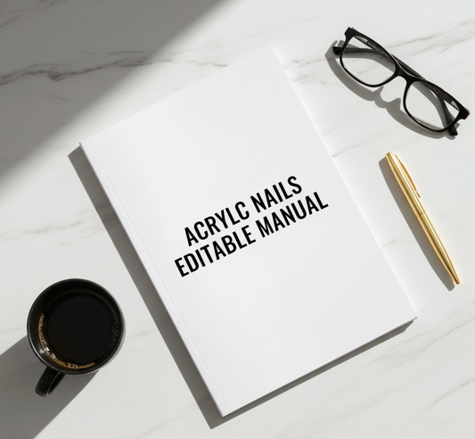 Acrylic Nails Editable Manual