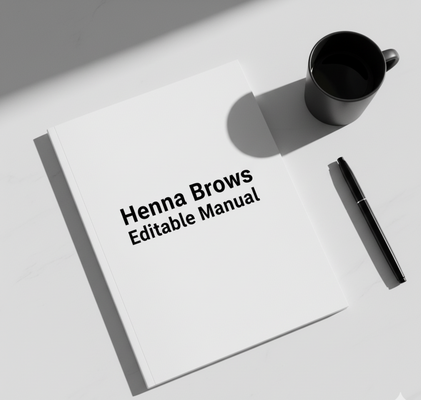 Henna Brows Editable Manual