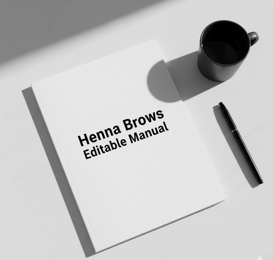 Henna Brows Editable Manual