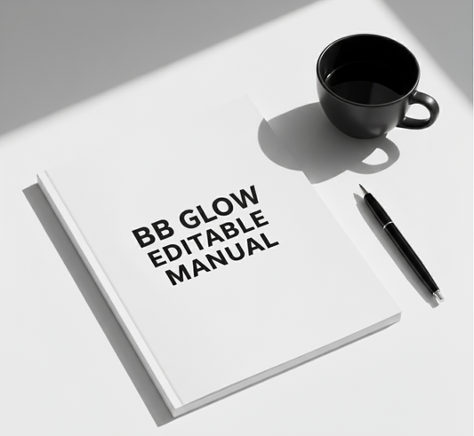 BB Glow Editable Manual