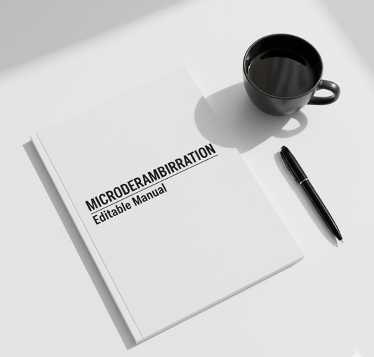 Microdermabrasion Editable Manual