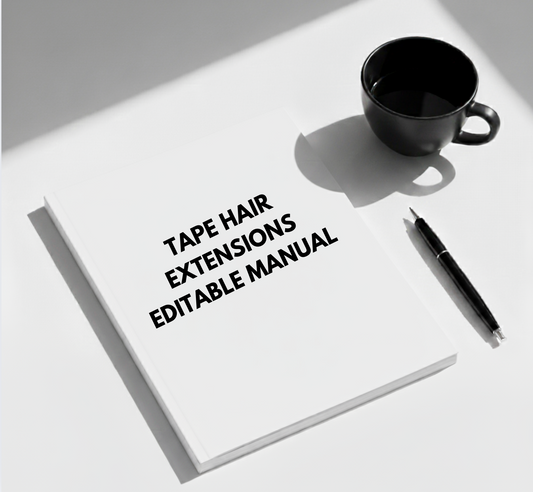Tape Hair Extension Editable Manual