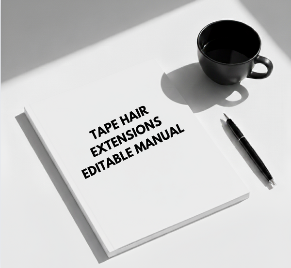 Tape Hair Extension Editable Manual
