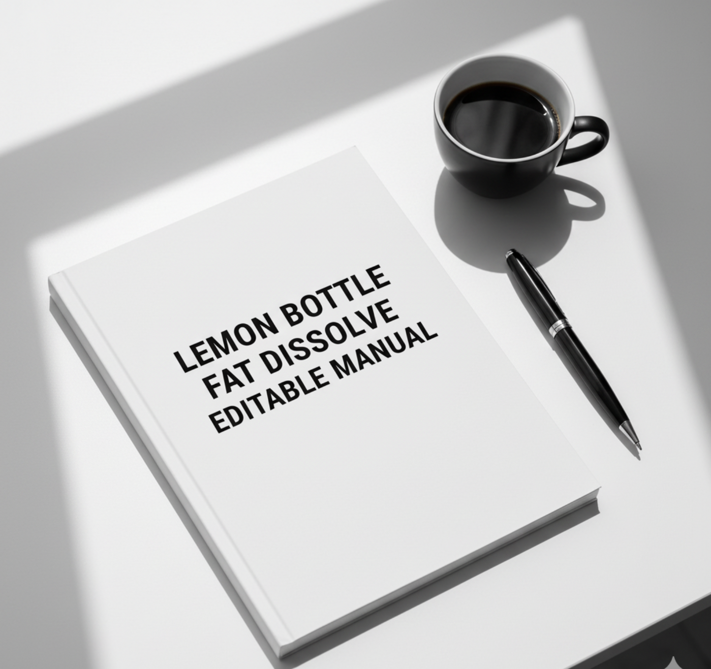 Lemon Bottle Editable Training Manual
