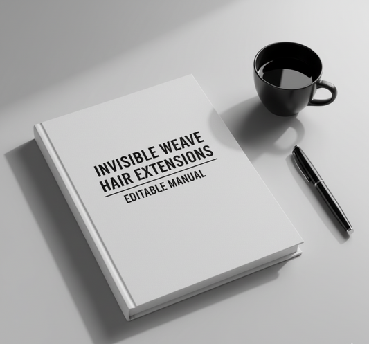 Invisible Weave Hair Extensions Editable Manual