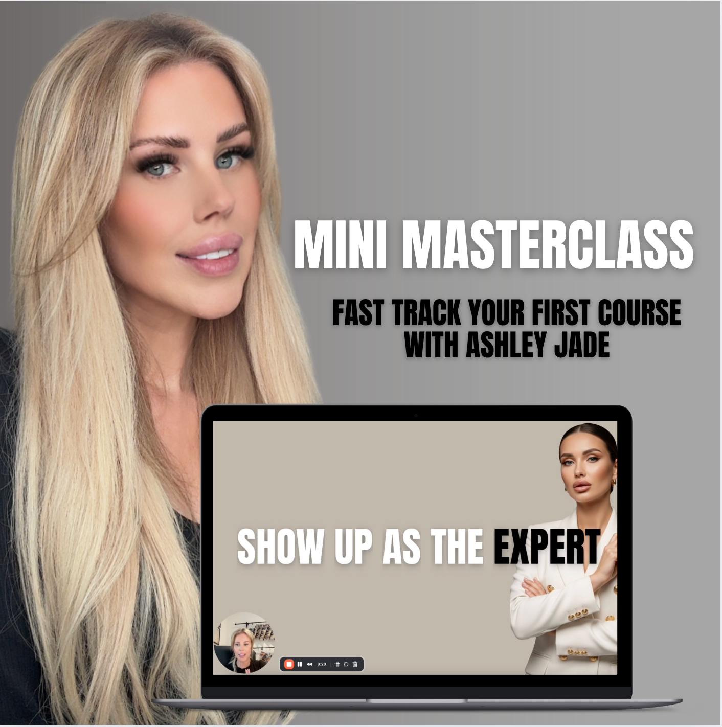 Mini Masterclass- Fast Track your first course with Ashley Jade
