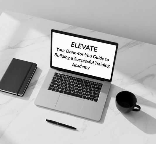 Elevate- The Guide to Opening Your Own Training Academy