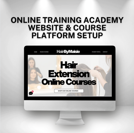 Online Training Academy Website & Course Platform Setup