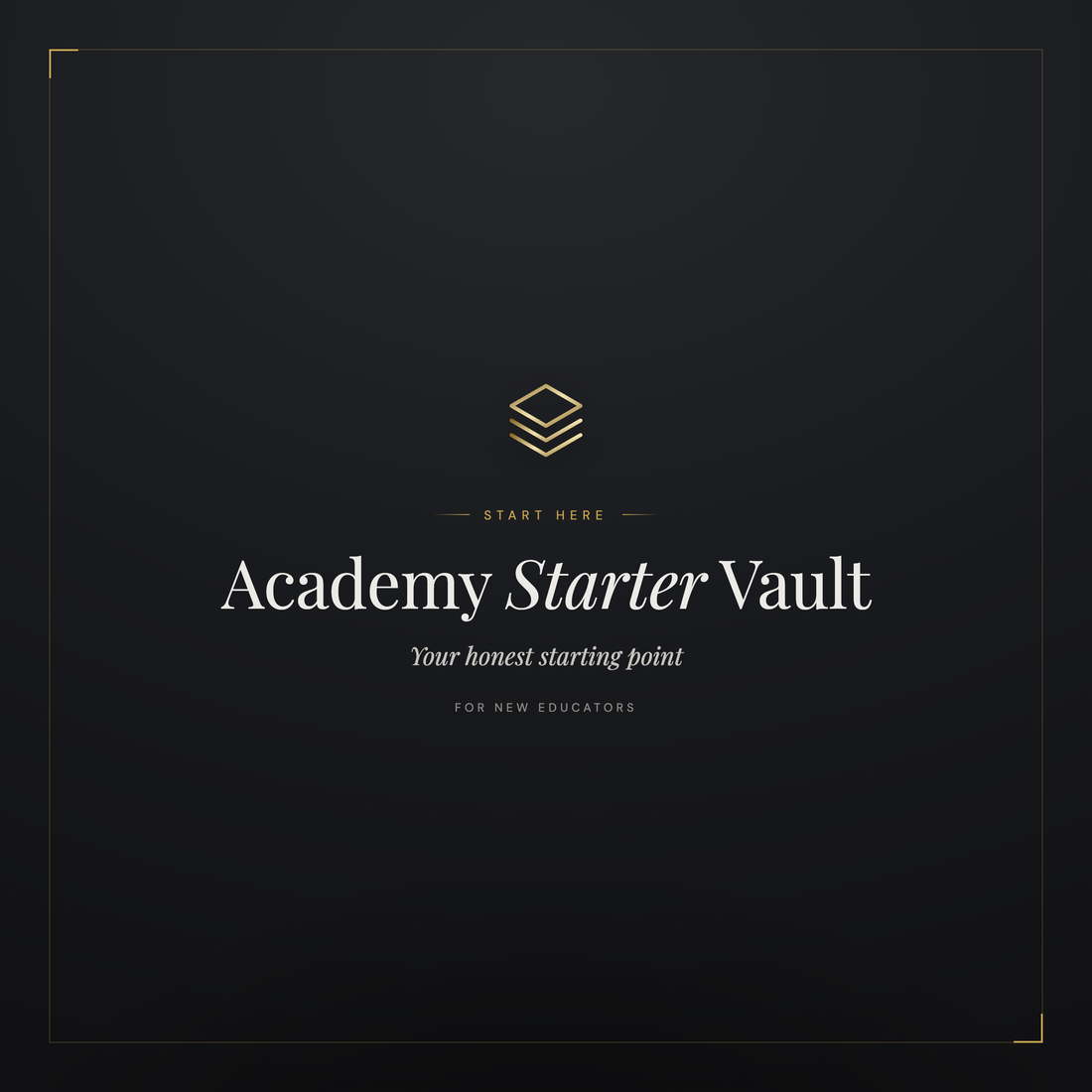 Academy Starter Vault