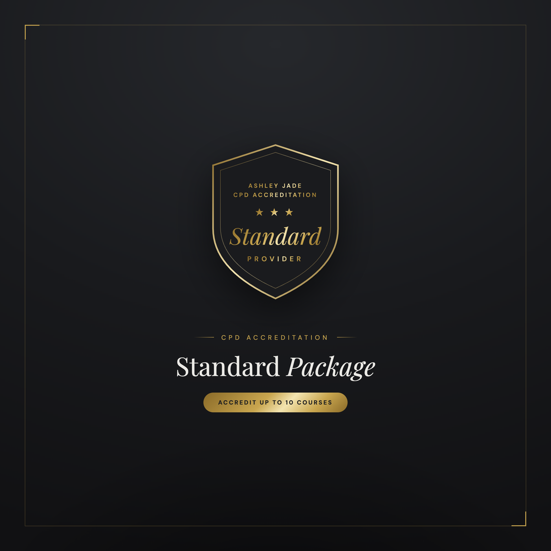 Standard CPD Accreditation Package
