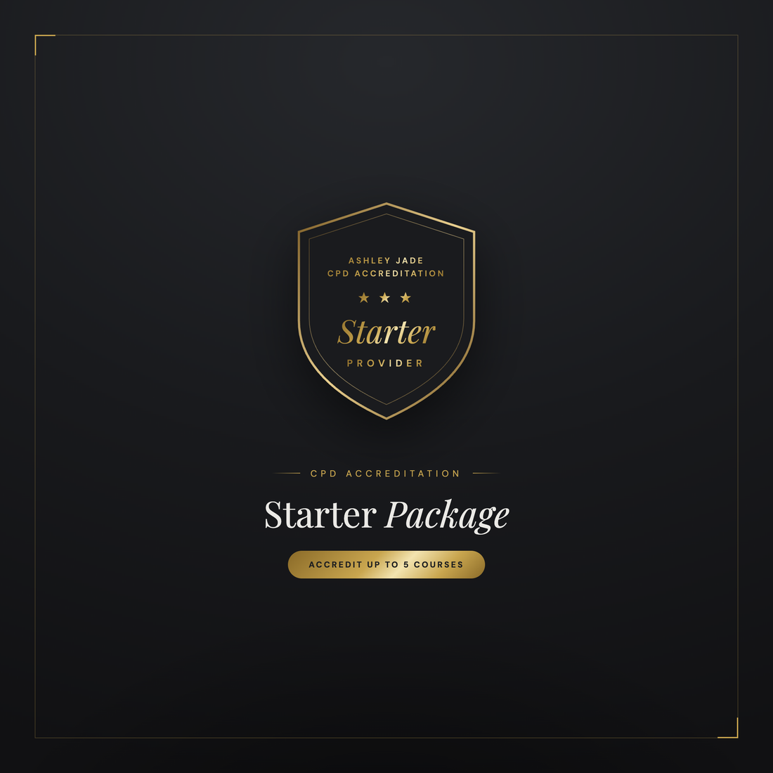 Starter CPD Accreditation Package